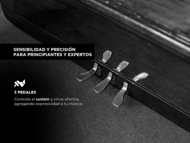 Piano Eléctrico 88 Notas 3 Pedales Con Mueble - 3