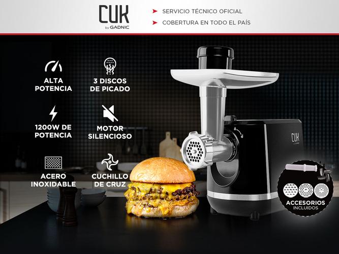 Picadora de Carne Gadnic PC4500 Eléctrica Multifunción 1200W - 1