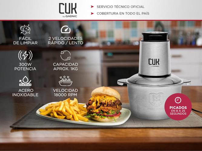 Picadora De Carne Electrica Gadnic EP1020 300W 2L Profesional  - 1
