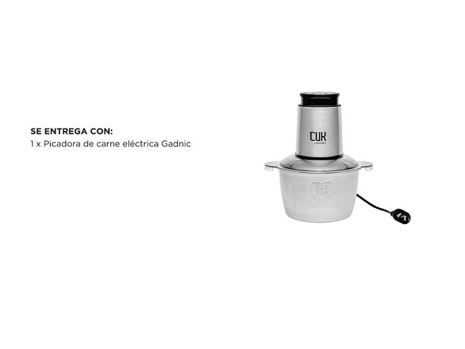 Picadora De Carne Electrica Gadnic EP1020 300W 2L Profesional  - 5