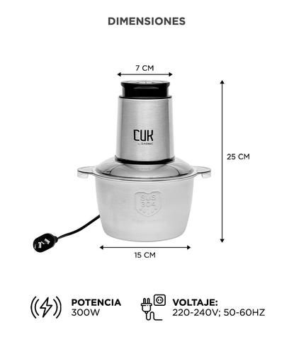 Picadora De Carne Electrica Cuk By Gadnic EP1020 300W 2L Profesional  - 5