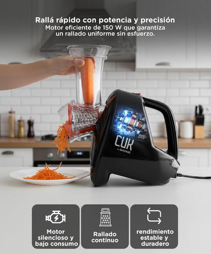 Multiralladora Rebanadora con 4 Cuchillas Intercambiables Eléctrica  - 4