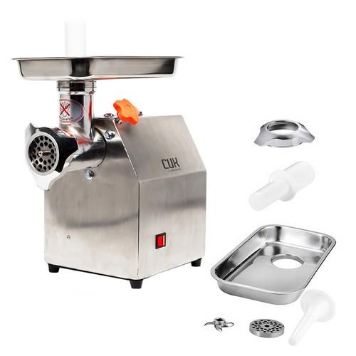 Picadora De Carne Industrial 1 Hp Gadnic Big-P Acero Inoxidable  - 0