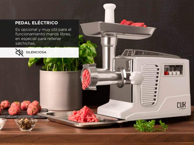 Picadora de Carne Gadnic Maquina Procesadora Con Accesorios - 2