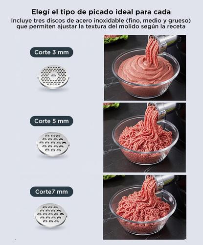 Picadora de Carne Cuk By Gadnic P90 Eléctrica 3 en 1 800W 80kgh Outlet - 4
