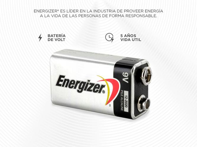 Pila Energizer Batería 9v x 1 Alcalina - 2