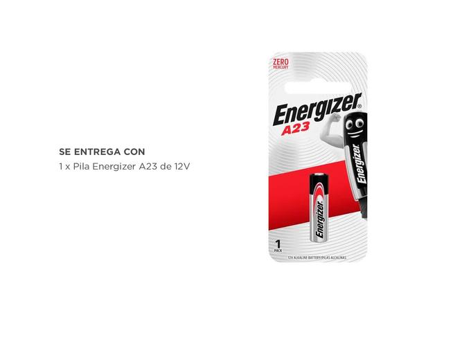 Pila Energizer 23A 12 V Cilindrica Para Control Remoto - 4
