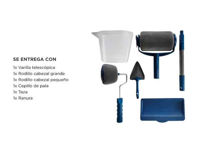 Kit de Rodillo Microfibra Gadnic Pintura Recargable - 5