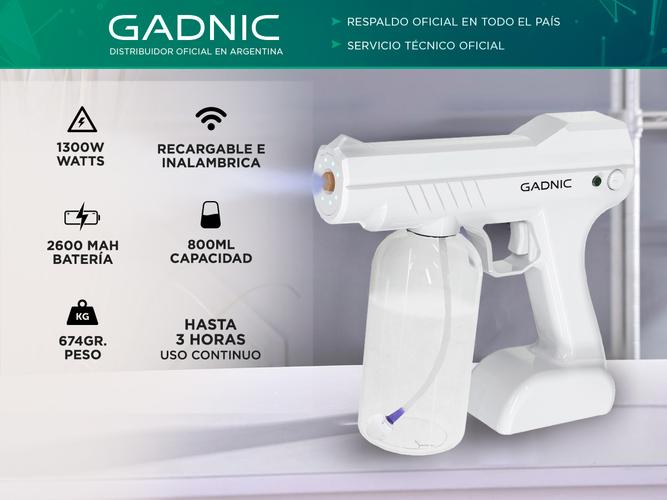 Pistola Sanitizante Gadnic Desinfectante - 1