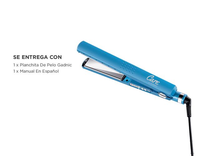 Planchita Para El Pelo Profesional Pro Titanium 2000 Gadnic 30W  - 6