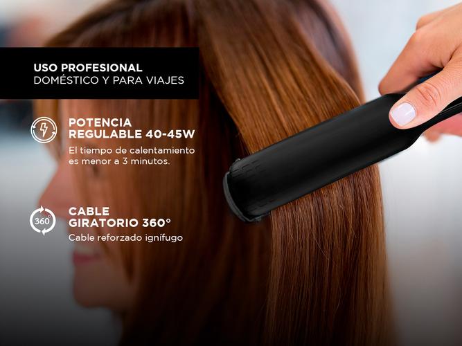 Planchita de Pelo Gadnic PL20D Liso Extremo - 2