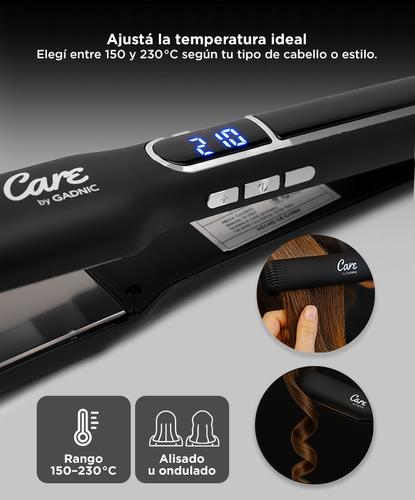Planchita de Pelo Gadnic PL20D Liso Extremo - 2