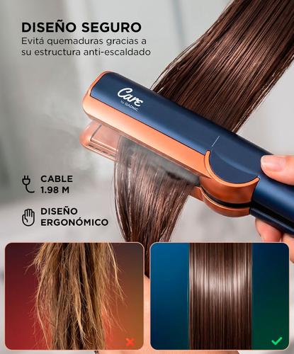Planchita De Pelo Care By Gadnic Seco Húmedo 1600W  Con Aire Frío Antifrizz  Display LCD - 4