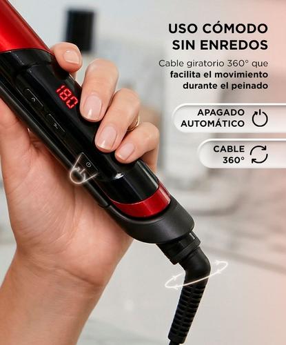 Planchita De Pelo Care By Gadnic Placas De Ceramica Temperatura Regulable Display Digital  - 4