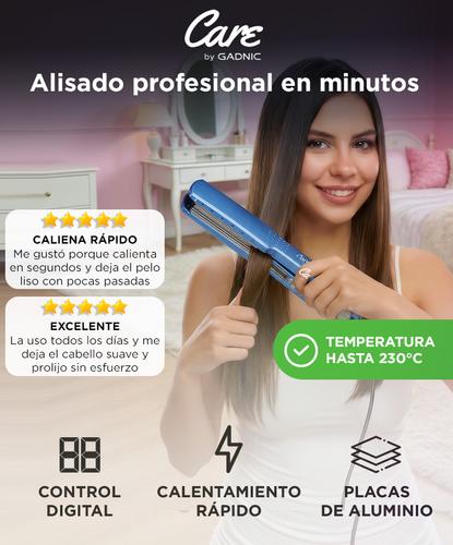 Planchita De Pelo Care By Gadnic Control Digital Temperatura  Calentamiento Rápido - 1
