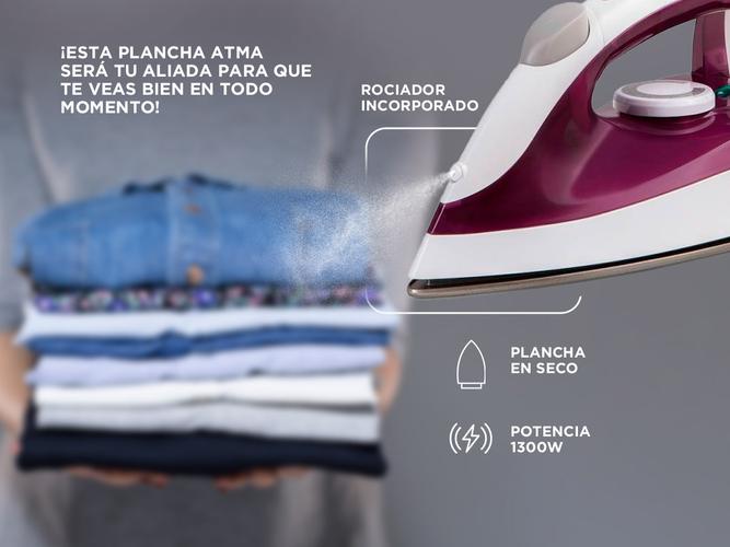 Plancha seca Atma PAS1217PI - 2