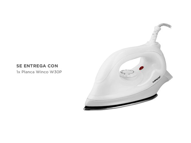 Plancha seca Winco W30P  de Acero inoxidable  - 5