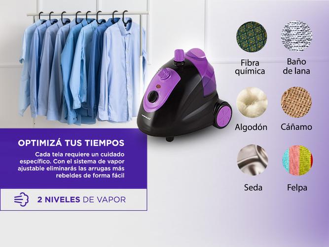 Plancha vertical vaporizadora Winco w207 quita arrugas  - 3