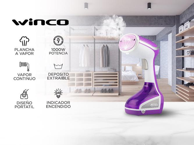 Plancha Vertical Desarrugador a vapor Winco W206 - 1