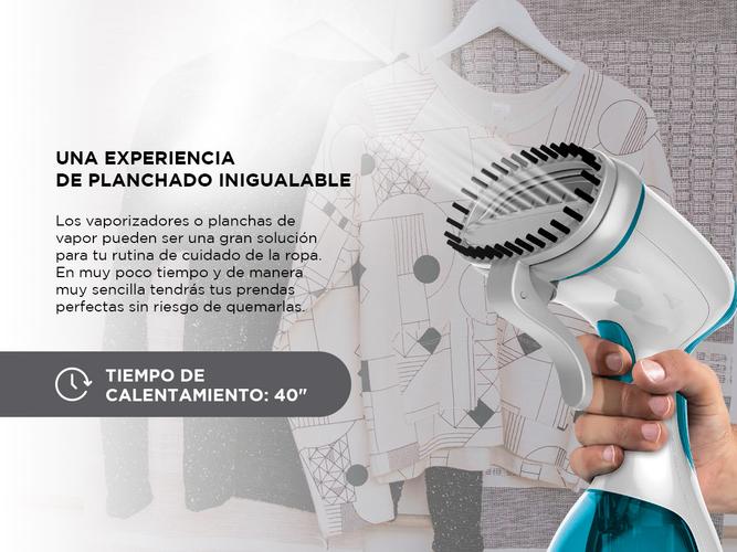 Plancha A Vapor Vaporizador Smart-Tek GS1212 1000W - 2