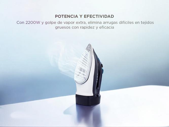 Plancha a Vapor Cerámica Winco con Guardacable W39 - 3