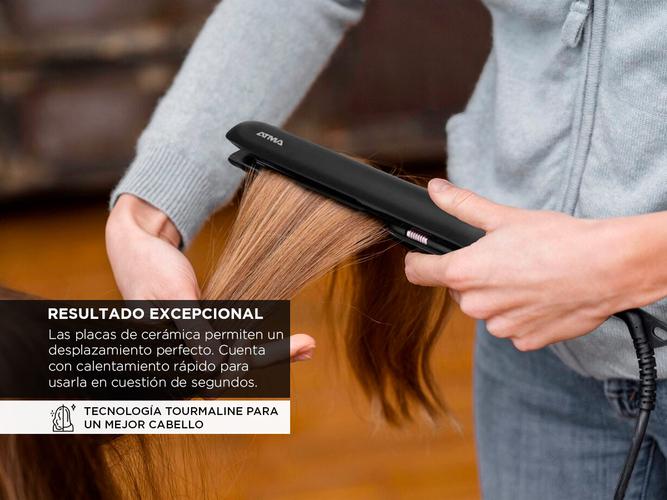Planchita de Pelo Atma Classic Tourmaline Ceramica 220° PL8832NP - 2