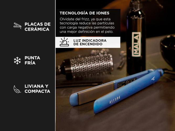 Planchita De Pelo Allure PL1010AP Titanium Ion Technology - 2