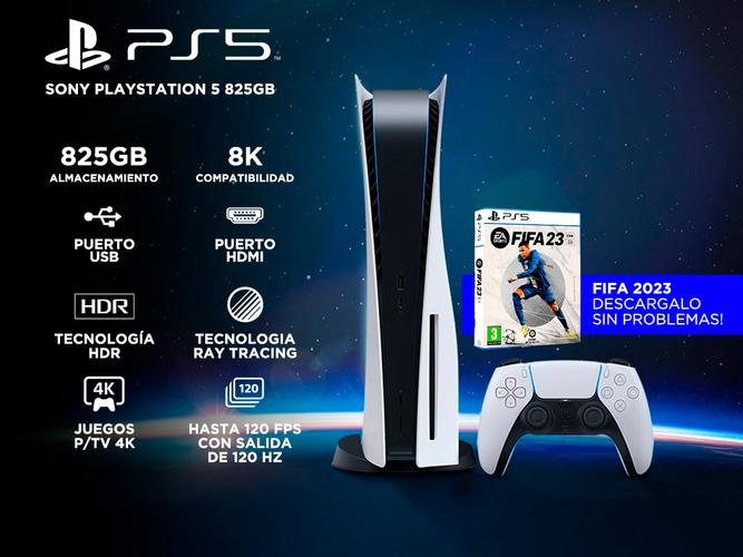 Consola de juegos Sony Playstation 5 Standard 825Gb PS5 FIFA 2023 - 1