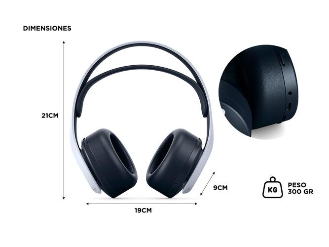 Auriculares Sony Ps5 Inalambrico White Latam Original - 4