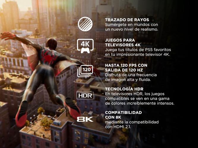 Consola de juegos Sony Playstation 5 Standard 825Gb PS5 + Spiderman 2 - 2