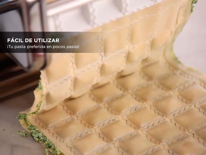  Accesorio Pastalinda Raviolera Ravioli 260 Original Clasica Acero Inox - 2