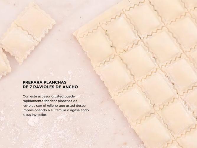  Accesorio Pastalinda Raviolera Ravioli 260 Original Clasica Acero Inox - 3