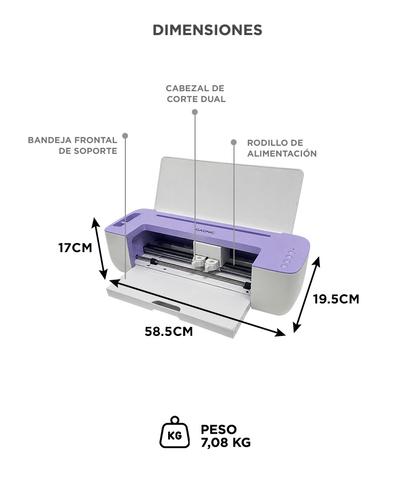 Plotter de Corte Gadnic Cortadora Vinilo Inalámbrico BT - 5