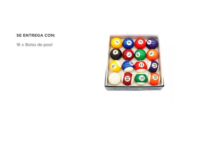Juego De Bolas De Pool Gadnic Medida Profesional 575mm  - 5