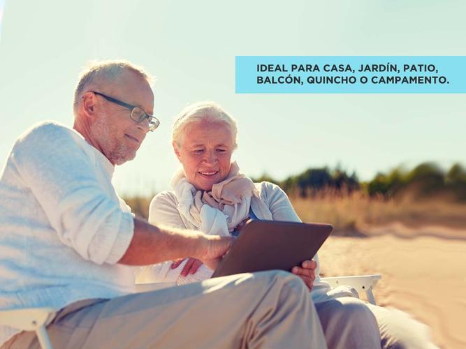Reposera Plegable Para JardínPlaya Gadnic Usado - 3