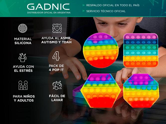 Pack x 4 juguetes popit Gadnic PPT4 - 1