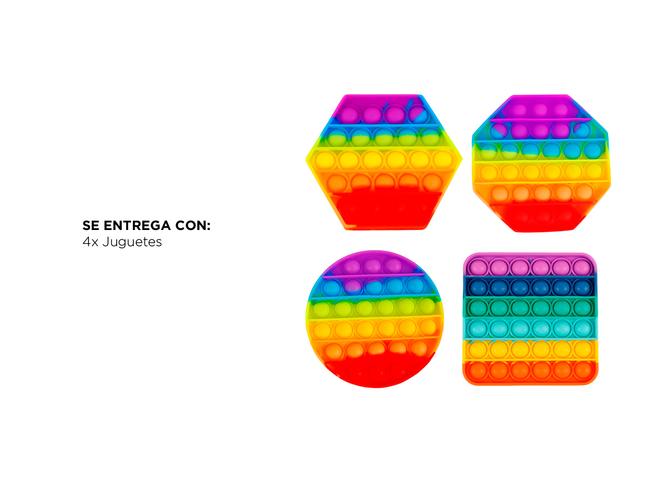 Pack x 4 juguetes popit Gadnic PPT4 - 4