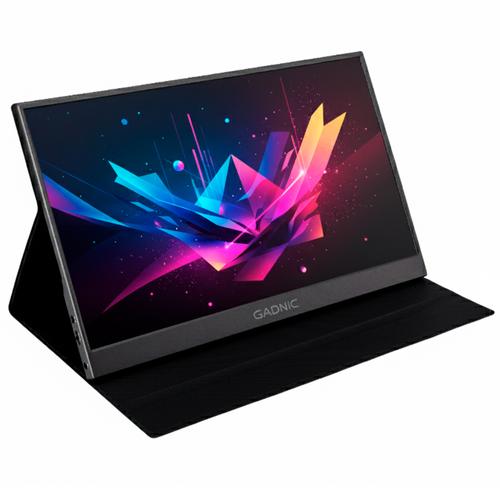 Monitor Portátil Gadnic 156 con Funda Soporte Full HD - 0