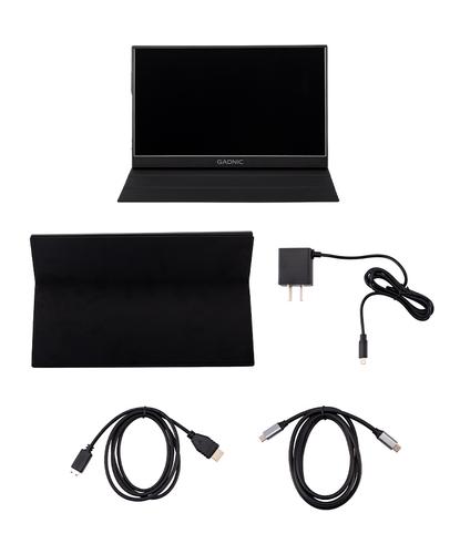 Monitor Portátil Gadnic 156 con Funda Soporte Full HD - 6