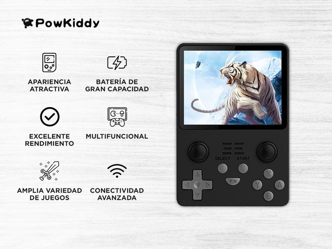 Consola de Juegos Portátil Powkiddy Arcade Pantalla 3.5 pulgadas Codigo Abierto - 1