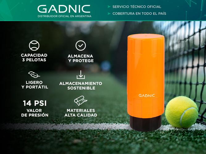 Tubo Contenedor Inteligente de Pelotas Gadnic Tenis Padel  - 1