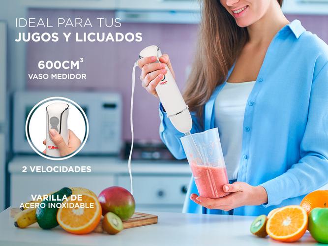 Mixer Liliana Masterpic AH130 3en1 Licúa - Pica - Bate - 3