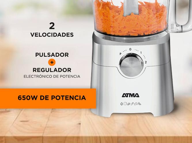 Multiprocesadora Atma MP8405 650w+6 accesorios - 2