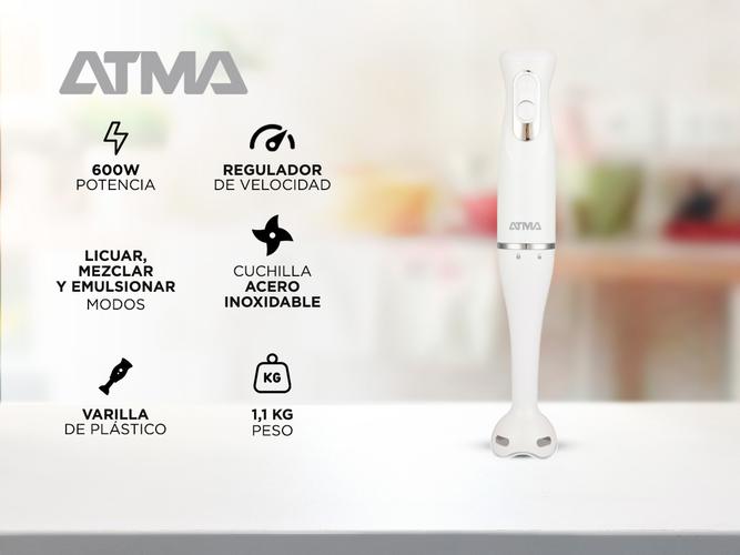 Licuadora de mano ATMA LM8507AP 600W  - 1