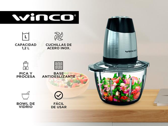 Multipicadora Winco W1810 Procesadora de alimentos 1.2 litros - 1