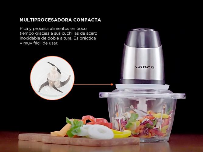 Multipicadora Winco W1810 Procesadora de alimentos 1.2 litros - 2