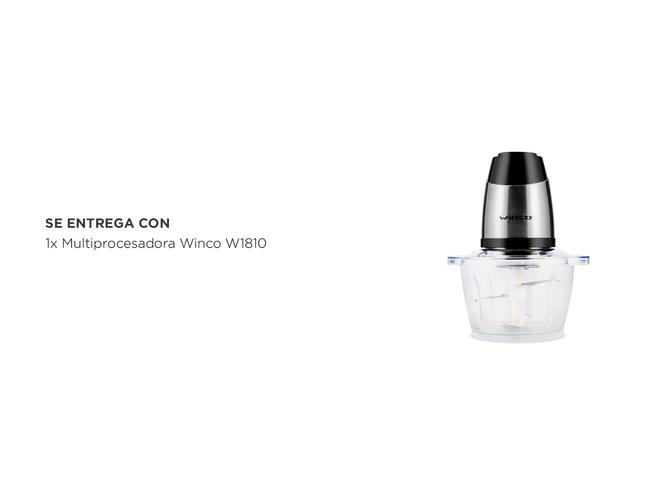 Multipicadora Winco W1810 Procesadora de alimentos 1.2 litros - 4