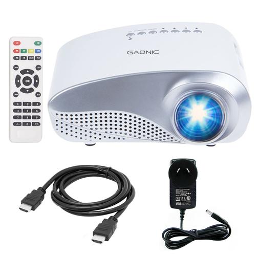 Mini Proyector Gadnic Max Style 60 Lúmenes Portátil HDMI VGA Sinto TV - 0