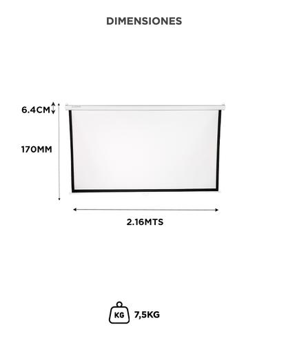 Pantalla Proyector Gadnic 100 Manual - 5
