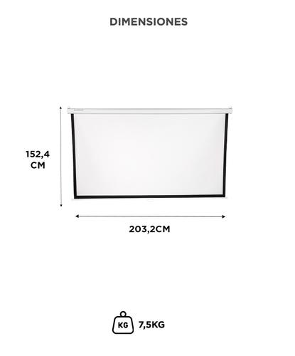 Pantalla Proyector Gadnic 100 Manual - 5